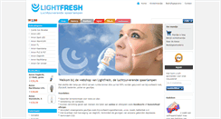 Desktop Screenshot of lightfresh.nl